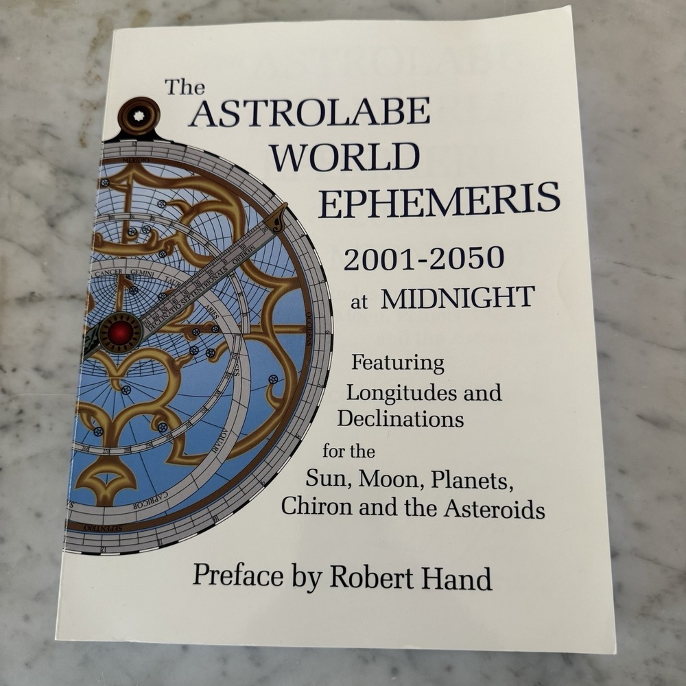 ASTROLABE WORLD EPHEMERIS 2001-50 MIDN..., HAND, ROBERT